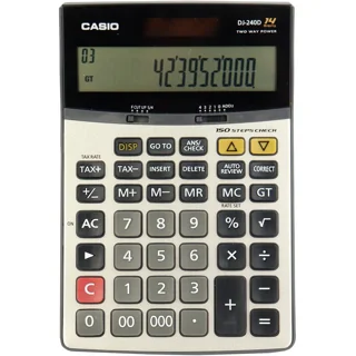 ماشین حساب کاسیو مدل DJ-240