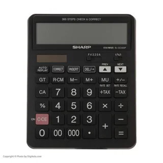 ماشین حساب شارپ مدل EL -CC 12 GP